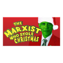 Der Marxist, der Weihnachten stahl Photokartenvorlagen
