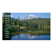 Der Mount- RainierVisitenkarte.