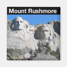 Der Mount Rushmore nationales Monument Kühlschrankmagnet