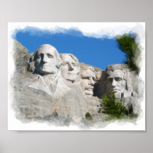 Der Mount Rushmore Posterdrucke