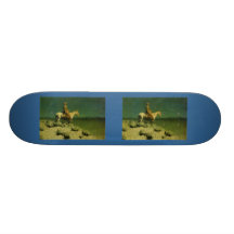 Der NachtHirte Frederic Remingtons (circa 1908) Skateboarddeck
