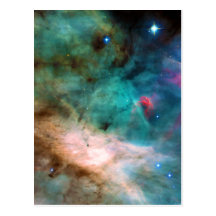 Der Omega-Nebelfleck unordentlichere 17 NGC 6618 M Postkarten