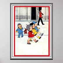 Der Parade-Vintage Druck Plakate