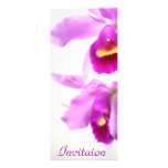 Der personalisierte Orchideen-jede Anlass lädt ein Personalisierte Ankündigungskarten