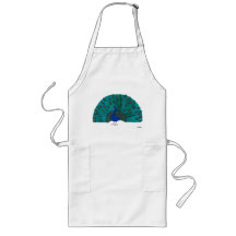 Der Pfau Schürzen