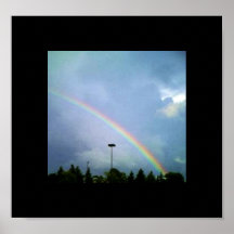 DER REGENBOGEN PLAKATDRUCK