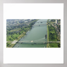 der Rhein Poster
