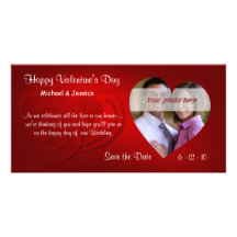 Der romantische Tag des Valentines - Save the Date