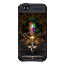 Der Schatz-Fraktal-Kunst Skinit iPhone5 Fall iPhone 5 Hülle