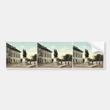 Der Schiller und das Goethe Monument, Weimar, Thur Auto Aufkleber