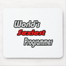 Der sexyste Programmierer der Welt Mauspad