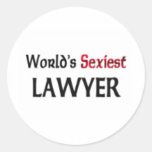 Der sexyste Rechtsanwalt der Welt Sticker