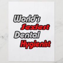 Der sexyste Zahnarzthelfer der Welt Flyerdruck