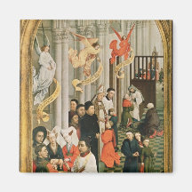 Der sieben SakramenteAltarpiece Kühlschrankmagnete