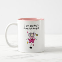 Der spezielle Engel des Vatis Kaffee Haferl