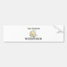 Der TaubeWhisperer Autoaufkleber