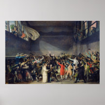 Der Tennisplatz-Eid 1791 am 20. Juni 1789 Posterdruck