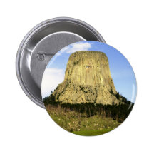 Der Turm des Teufels, Wyoming Anstecknadel