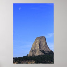 Der Turm Wyoming des Teufels Posterdrucke