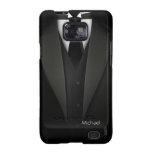 Der Tuxedo-Anzugs-Samsungs-Galaxie-Kasten der schw Galaxy SII Case