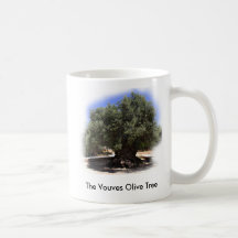 Der Vouves Olivenbaum, Tee Tasse