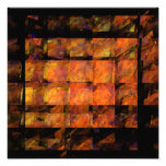 Der Wand-abstrakte Kunst-Foto-Druck