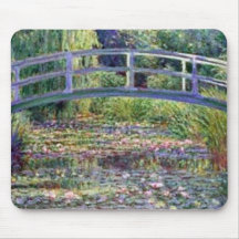 Der Wasser-Lilien-Teich durch Claude Monet Mousepa