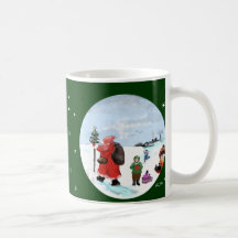 der  Weihnachtsmann war hier... Tasse