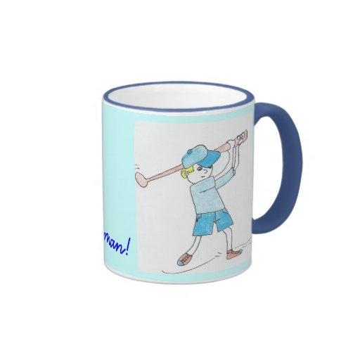 Der wenige Golfmann! Teehaferl