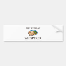 Der Wombat Whisperer Auto Aufkleber