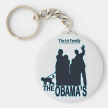 Des obamas, der 1. Familie Schlüsselanhänger