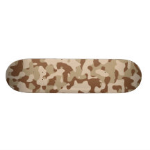 Desert Camo Personalisiertes Skateboarddeck