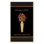 Designer-Visitenkarten - Schwarzes u. Gold