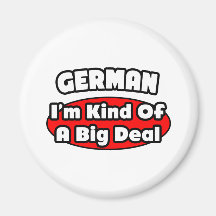 Deutsch-… große Sache Kühlschrankmagnet