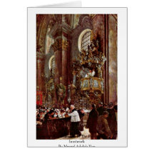 Deutsche Kanzel-Predigt in der Gemeinde-Kirche Karten