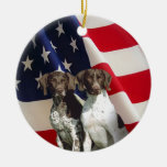 Deutsche kurzhaariger Zeiger-Verzierung Weihnachtsbaum Ornament