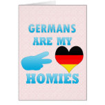 Deutsche sind mein Homies Grußkarten