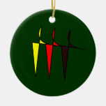 Deutsche Tänzer-Verzierung Weihnachtsornament