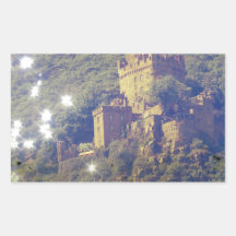 Deutsches Schloss Rechteckige Sticker