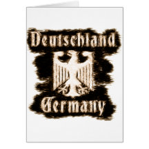 Deutschland Deutschland Grußkarte