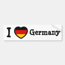 Deutschland-Flagge Auto Aufkleber