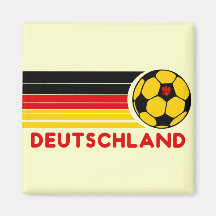 Deutschland-Fußball-Magnet