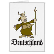 Deutschland Grußkarte