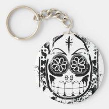 Dia De Los KeyChain Schlüsselbänder