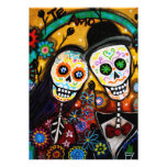 DIA DE LOS MUERTOS INVITATION INDIVIDUELLE EINLADUNGSKARTE