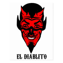 diablito postkarte