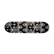Diamant-Damast Skateboard Brett