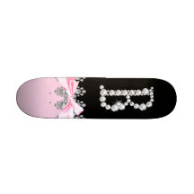 Diamant Delilah Initiale: B Skateboard Deck