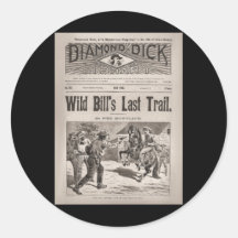 Diamant-Dick-Bibliotheks-Nr. 192 Aufkleber