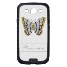 Diamant-Schmetterlings-Druck personalisiert